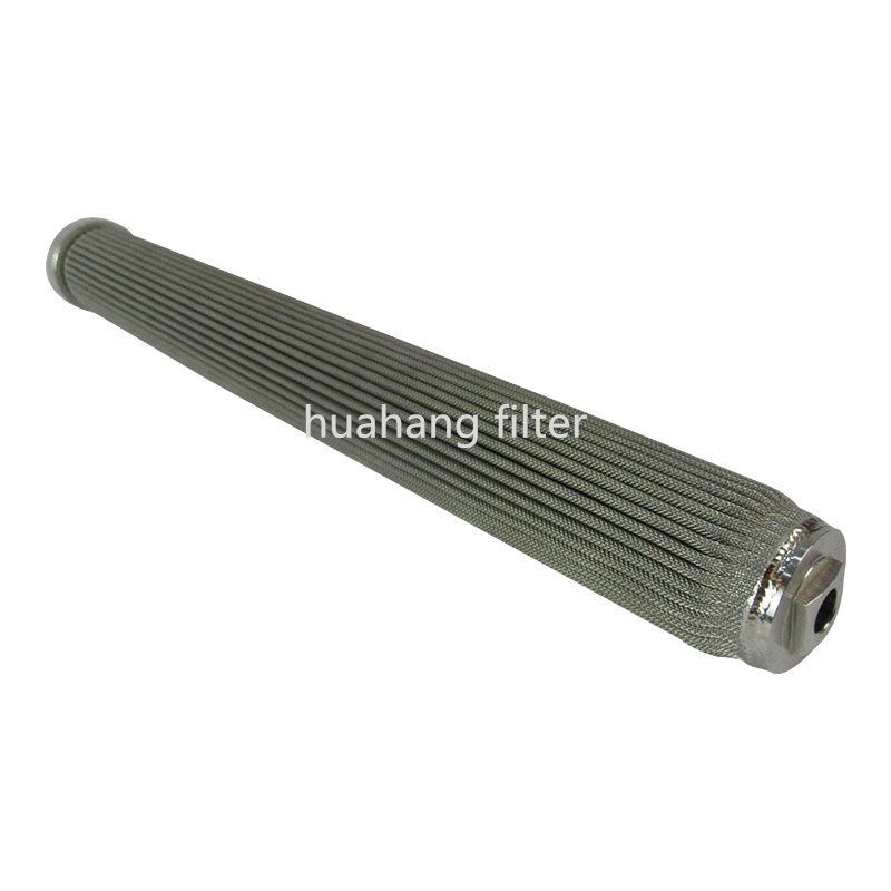 High porosity water filter mesh stainless steel sintered felt folded melt metal fiber filter element