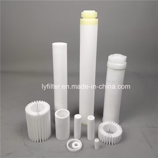 Заводской пористый порошок из пластика/металла/керамики/нержавеющей стали/титанового спеченного фильтрующего картриджа с трубчатым элементом по хорошей цене